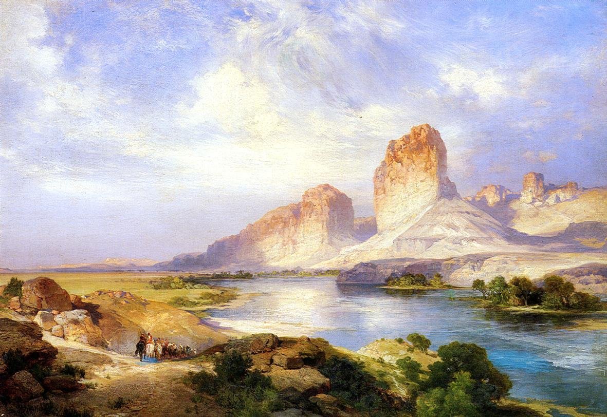 Thomas Moran Green River, Wyoming